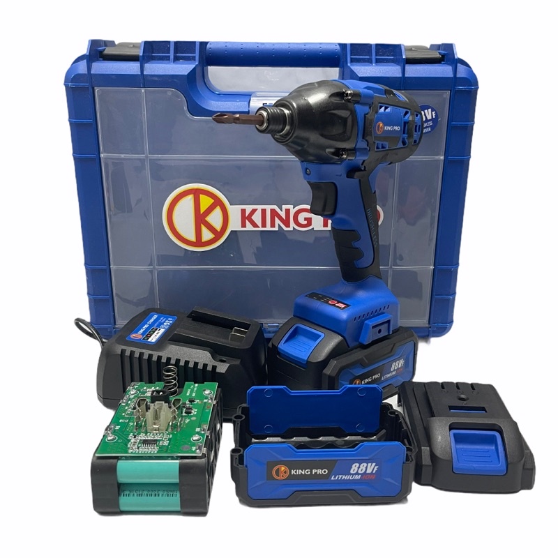 Pin 10 cell lắp máy khoan máy Bulong  kingpro hàng chính hãng
