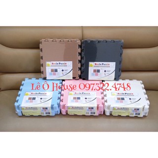 Thảm xốp ghép miếng đơn màu Smile Puzzle