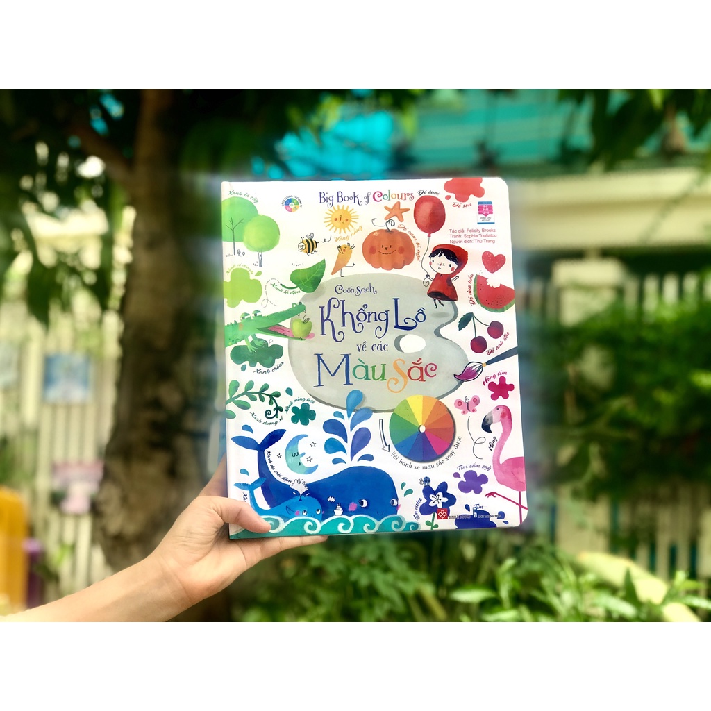 Sách tương tác - Big book - Cuốn sách khổng lồ về các màu sắc