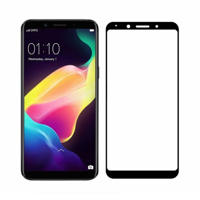 Dán kính 3D Full màn hình viền mền OPPO F5 cao cấp