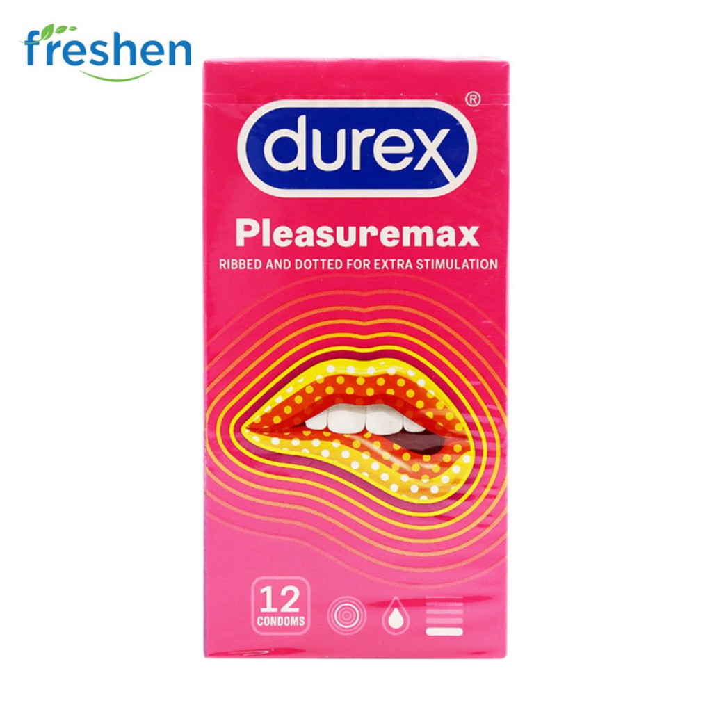 Bao cao su Durex Pleasuremax 12 bao