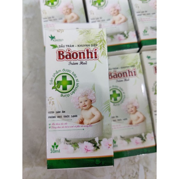 Dầu tràm khuynh diệp Bảo Nhi giúp làm ấm phòng khi trời lạnh chai lớn 30ml