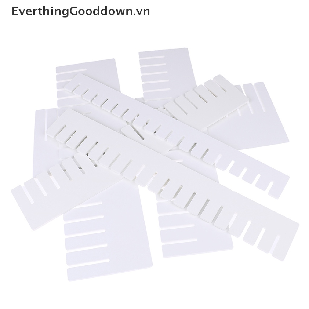 Everthinggood 1 Khay Chia Ngăn Tủ Bằng Nhựa Trong Suốt Tiện Dụng