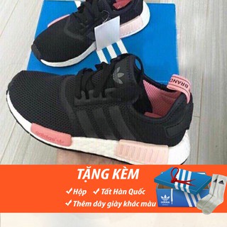 Giày NMD ĐEN HỒNG nam nữ giá rẻ.