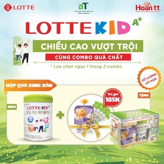 Sữa Lotte Kid A+ (MỚI) 760g Hàn quốc - Sữa tăng chiều cao cân nặng