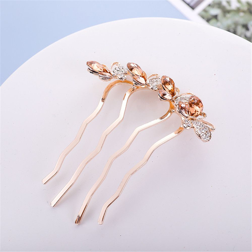 Lược cài tóc hình bướm / chim công sang trọng cho cô dâu