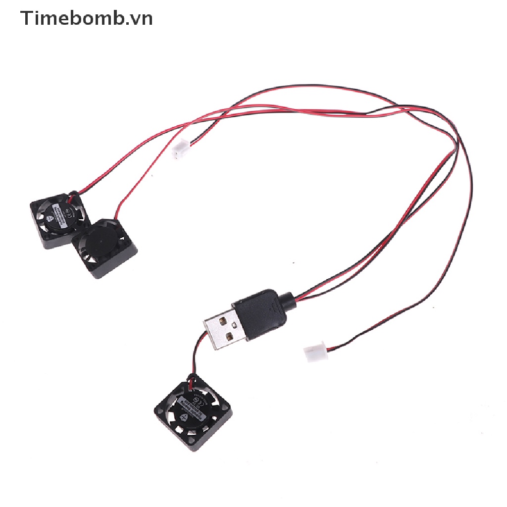 Quạt Tản Nhiệt 2 Dây 2006 5v12v 2CM 20MM 10000RPM Siêu Mỏng Tiện Dụng