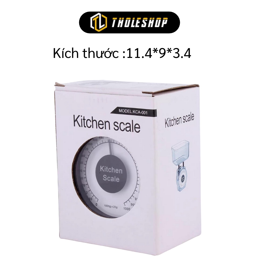 Cân Thực Phẩm - Cân Nhà Bếp Kitchen Độ Chính Xác Cao, Có Khay Sẵn, Tối Đa 1kg 4778