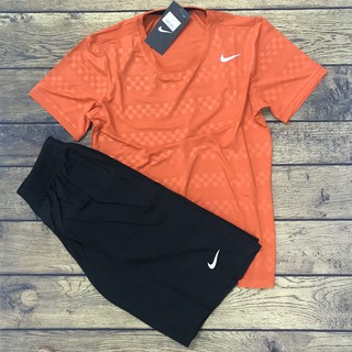 [HB012] Quần áo thể thao nam mùa hè thun lạnh - Bộ thể thao nam cộc tay không cổ 2020