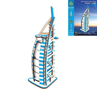 Đồ chơi lắp ráp gỗ 3D Mô hình Dubai Hotel