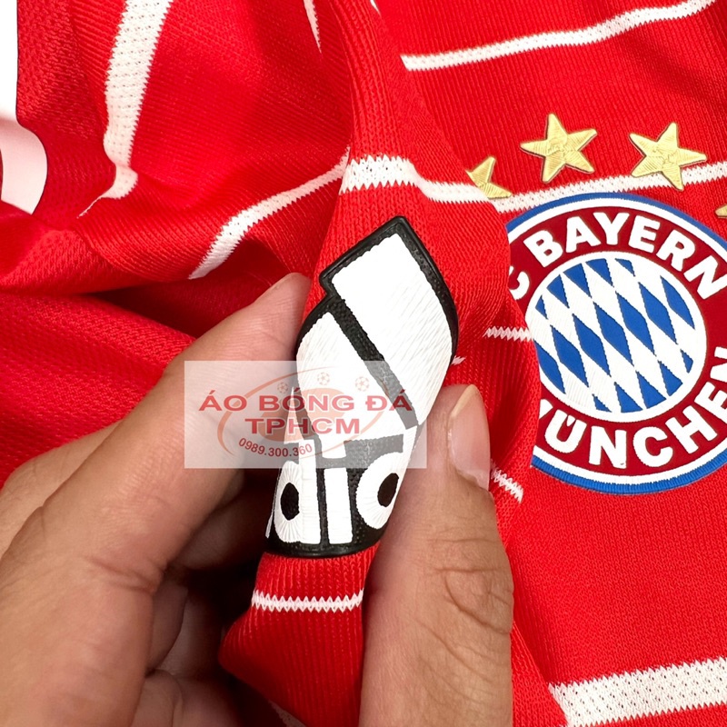BAYE mùa 22/23 - Áo Bóng Đá bản PLAYER hàng Thái - BAYE ĐỎ Vô địch 22/23