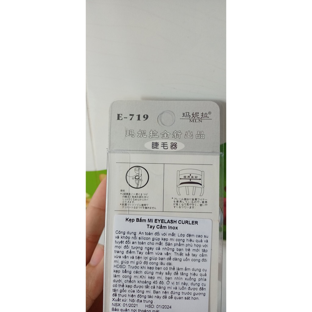 Kẹp bấm mi Eyelash curler - chuyên sỉ phụ liệu tóc