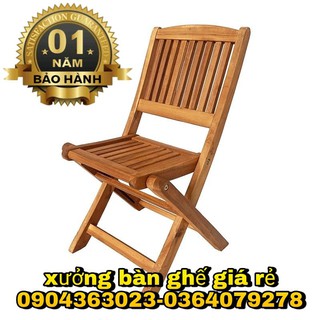 Ghế xếp Gỗ Mini - Vua Giá Siêu Rẻ