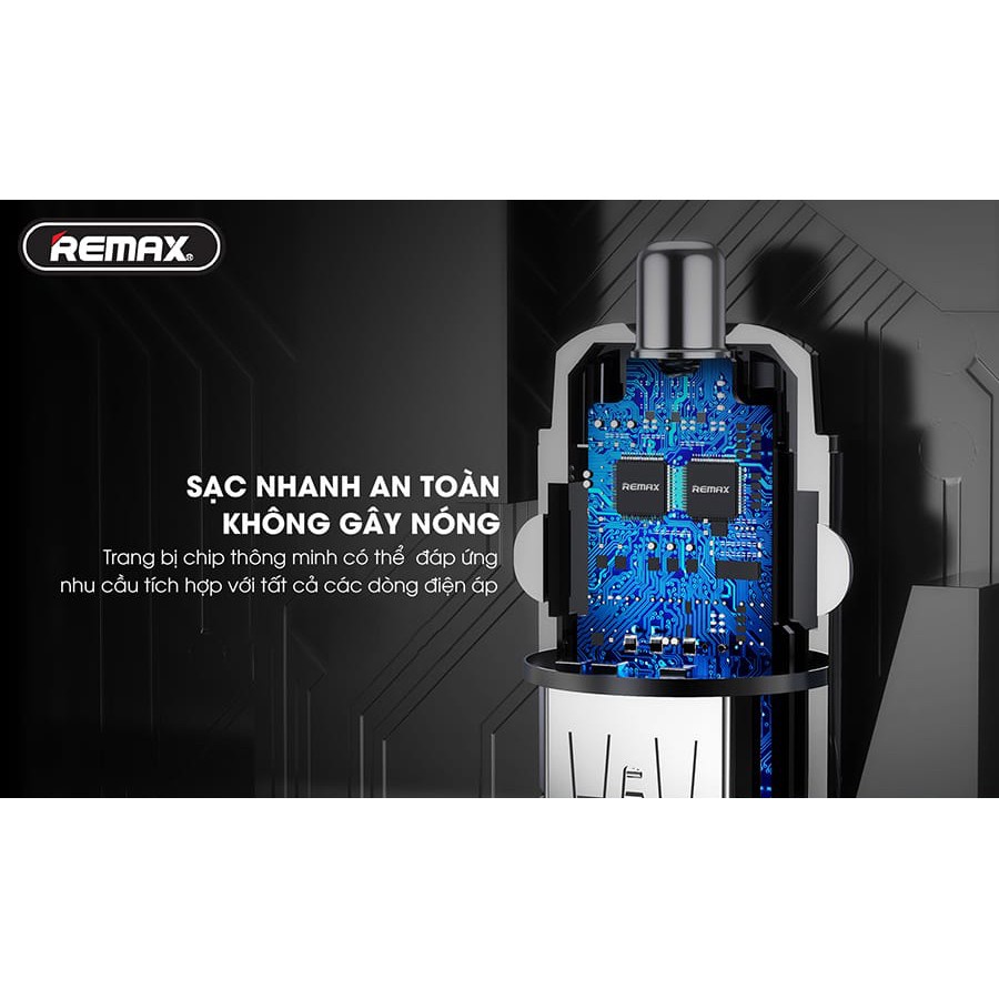 Củ sạc ô tô USB 18W Remax RCC-227