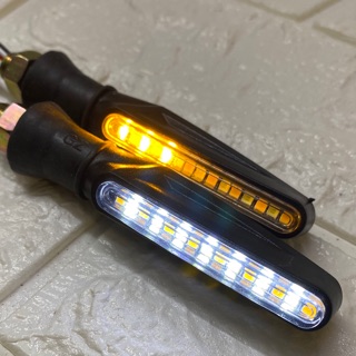 Đèn led xi nhan 2 màu chạy hiệu ứng audi