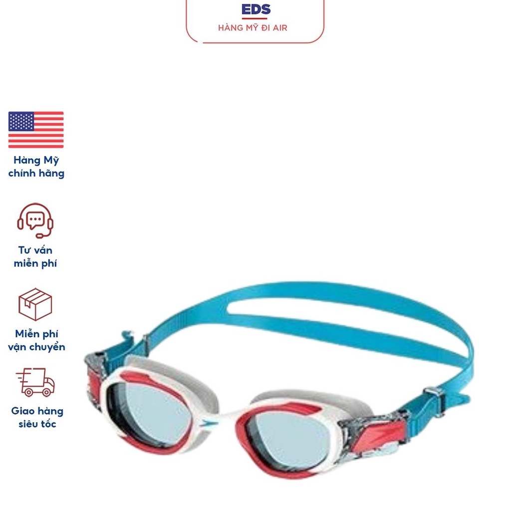 Set 3 kính bơi Speedo của Mỹ Tròng kính chống tia UV bảo vệ mắt khỏi ánh nắng mặt trời - EDS Hàng Mỹ