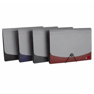Cặp đựng tài liệu 12 ngăn 5558-Giao màu ngẫu nhiên