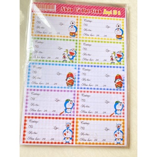 Nhãn vở học sinh