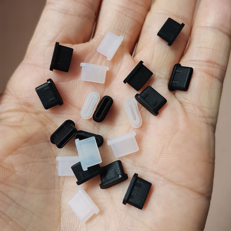 Silicone Nút Silicon Bịt Cổng Sạc Type-C Chống Bụi Bẩn / Mài Mòn Cho Điện Thoại Thông Minh