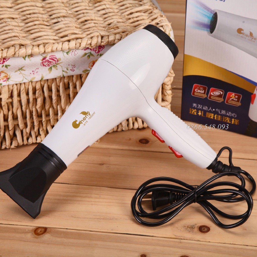 Máy sấy tóc 2 chiều công suất chuẩn 1600W Sấy siêu mạnh