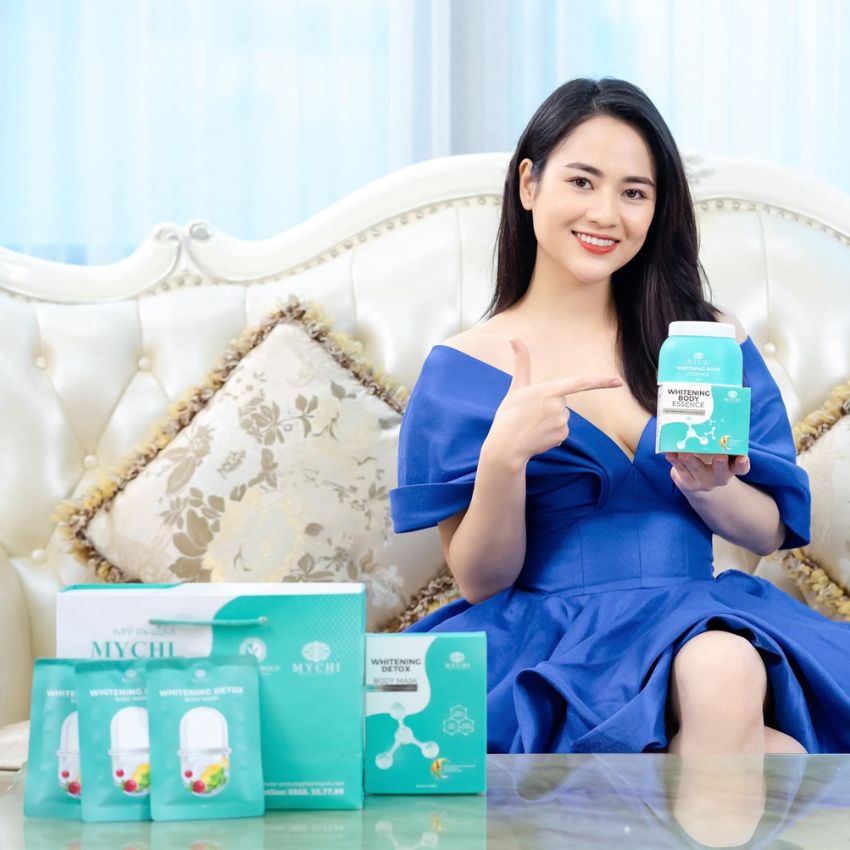 Kem Trắng Da Body Dưỡng Toàn Thân Mychi Sun Chính Hãng