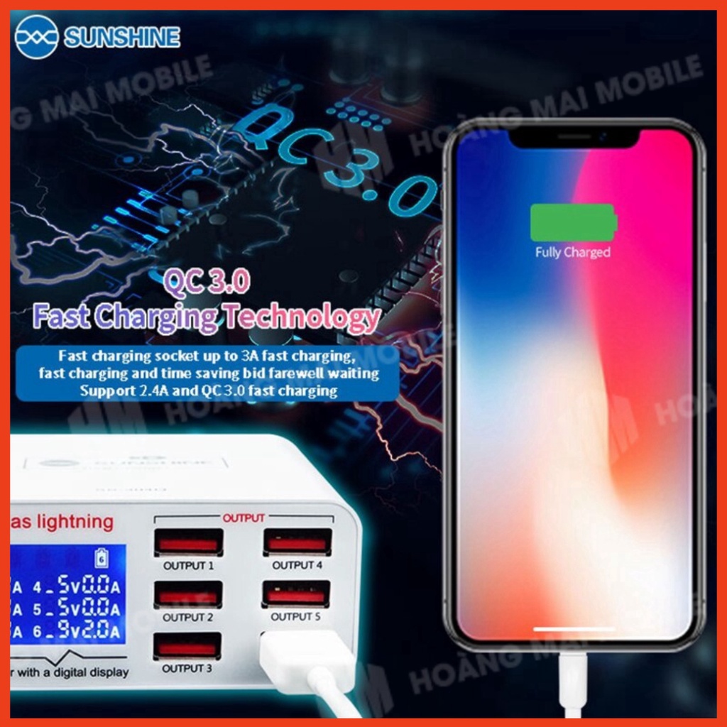 Sạc báo dòng Sunshine SS-304Q
