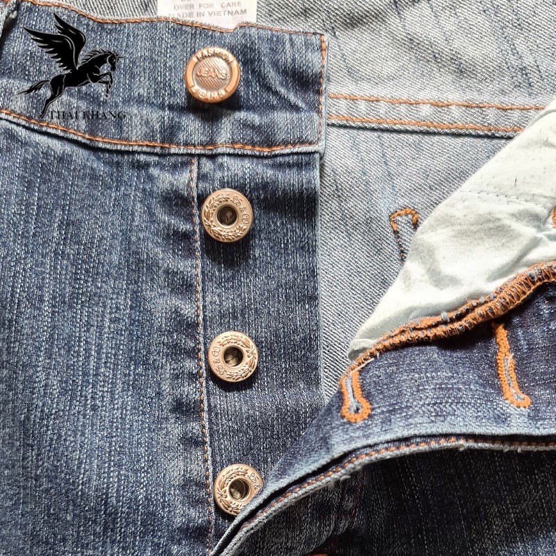 quần jean nam ống suông vải mềm cao cấp big size cho người 55-100kg | BigBuy360 - bigbuy360.vn