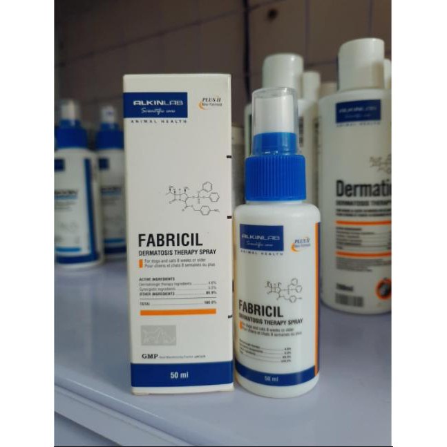 Chai Trị Viêm Da, Ghẻ, Mưng Mủ Fabricil - Chai Xịt 50ml