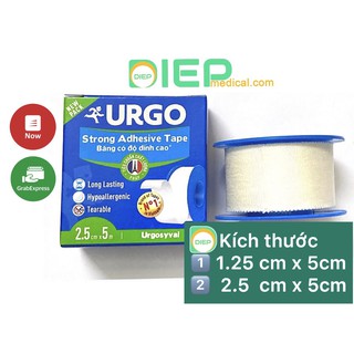 ✅ URGOSYVAL 1.25cm x 5cm hoặc 2.5cm x 5cm - Băng keo lụa Urgo