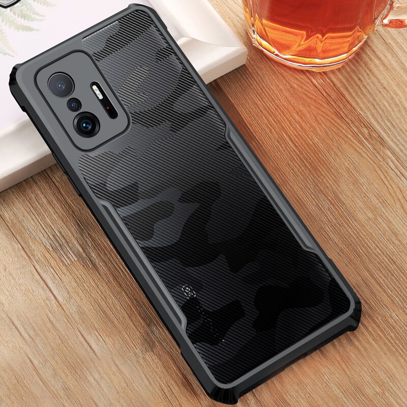 Ốp điện thoại Rzants PC + TPU họa tiết rằn ri chống va đập bảo vệ cho Xiaomi Mi 11T Pro