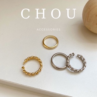 Set 2 Nhẫn Retro | CHOU ACCESSORIES |
