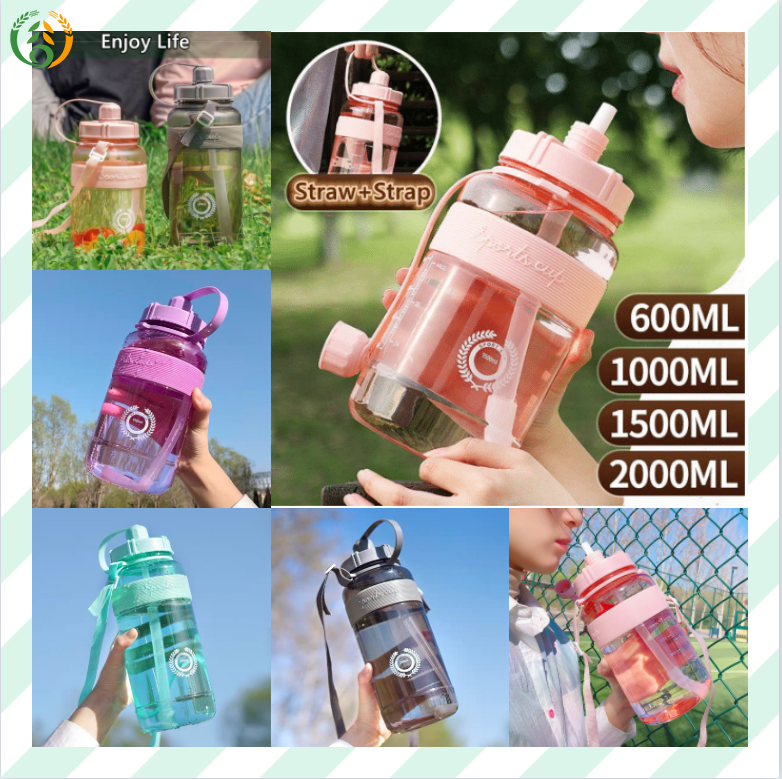 Bình nước thể thao 1.5l / 2l tiện dụng | BigBuy360 - bigbuy360.vn