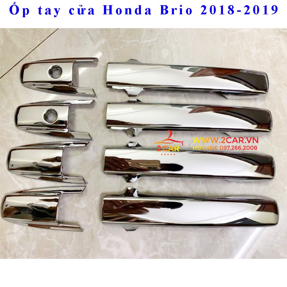 Ốp tay nắm cửa xe Honda Brio 2018-2019