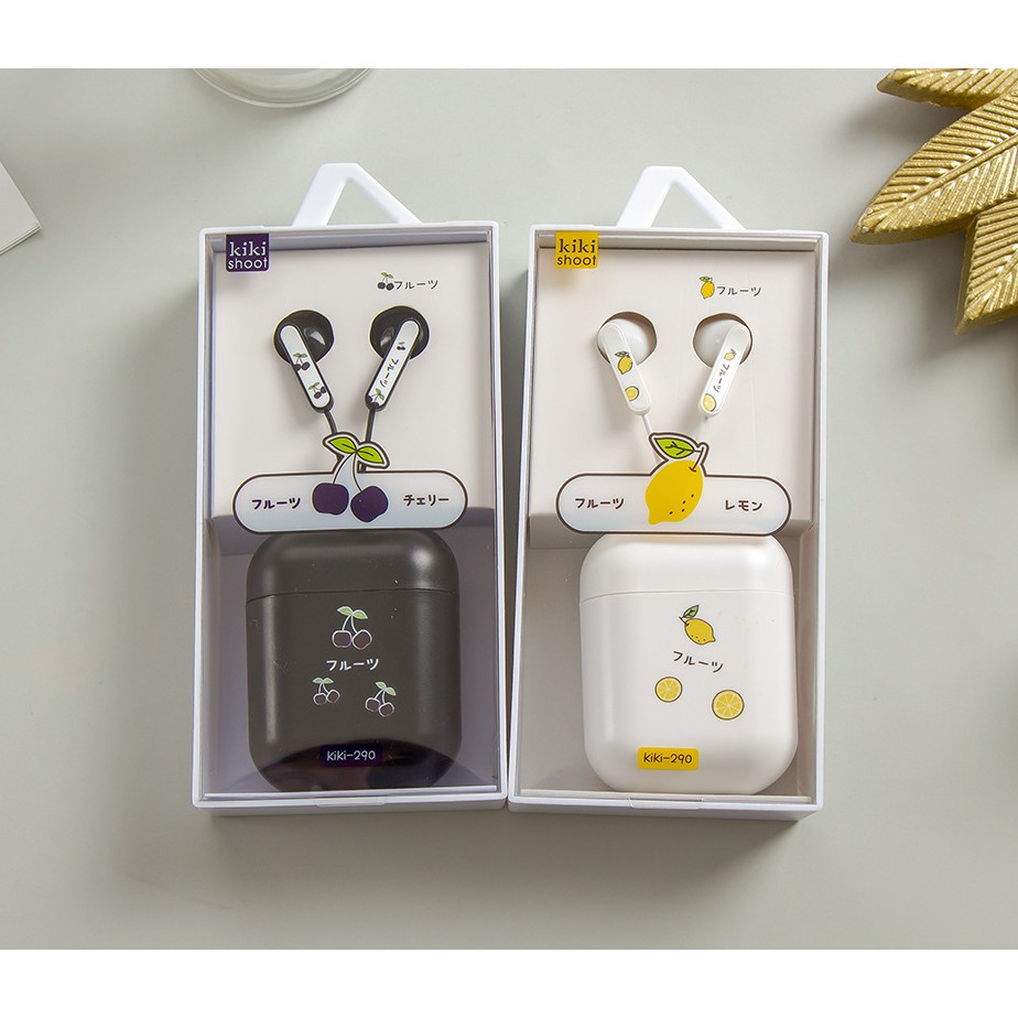 Bộ Tai Nghe Và Hộp Đựng Hàn Quốc Cực Cute  - Có Micro Đàm Thoại - Âm Thanh Hay -  Min STORE