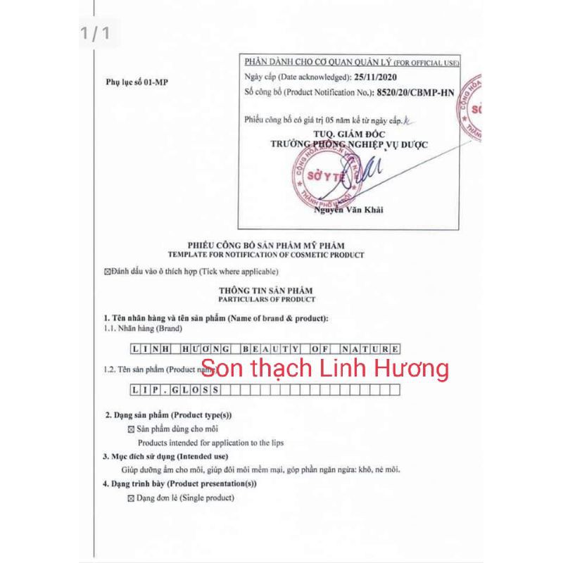 Son thạch Linh Hương