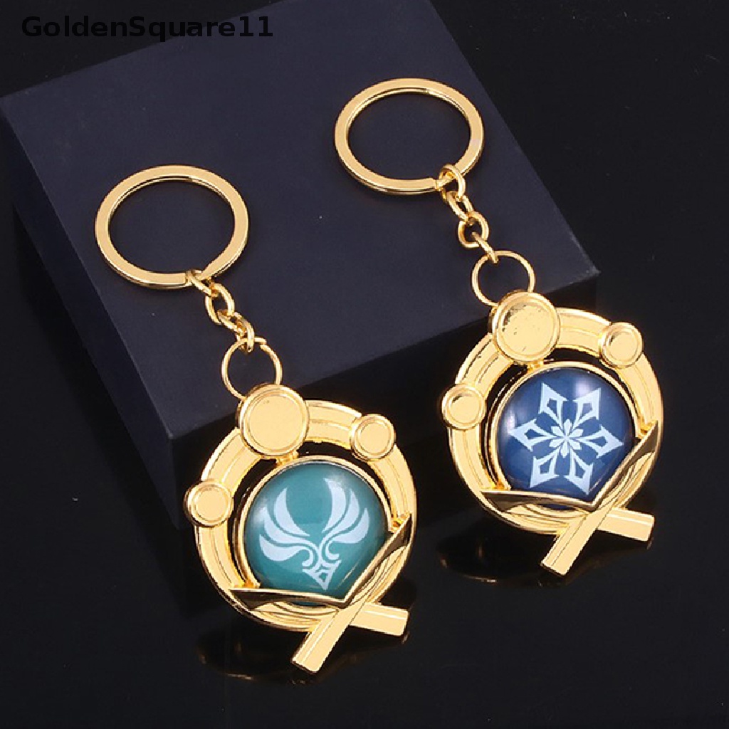 Móc Khóa Phát Sáng Tầm Nhìn Ban Đêm Lnzuma Ganyu Keqing Xiao Goldsquare11