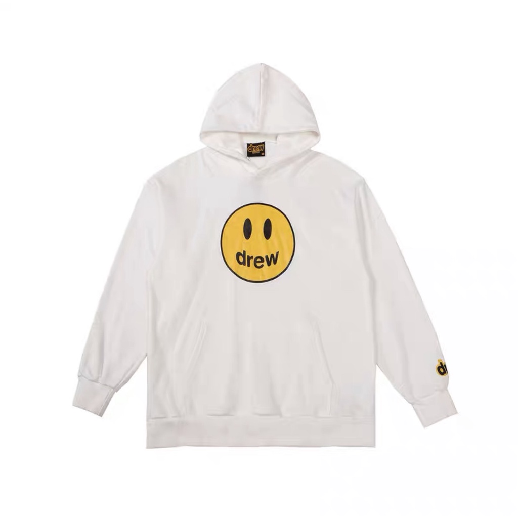Áo HODIE UNISEX DREW mặt cười hot trend FORM RỘNG