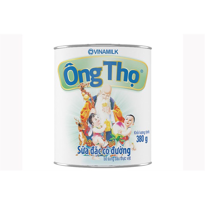 Sữa đặc có đường hiệu Ông Thọ hộp 380g