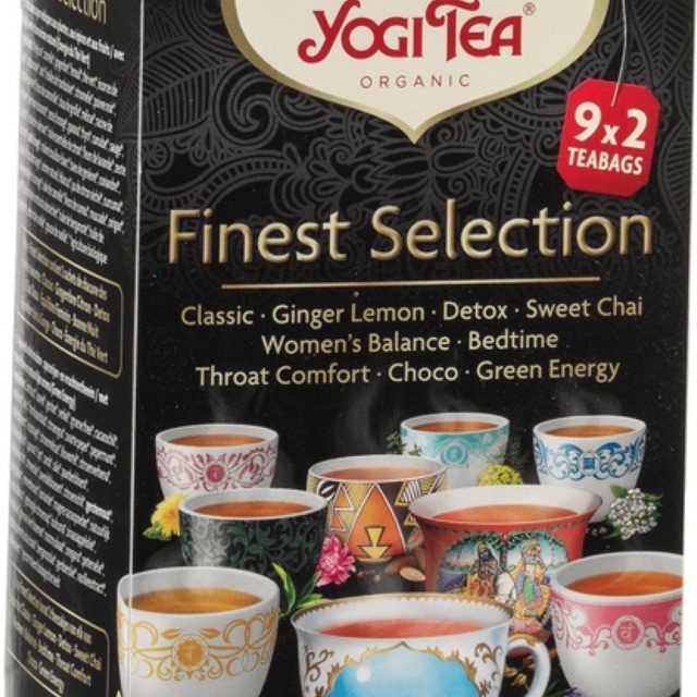Trà thảo mộc hữu cơ yogi finest selection