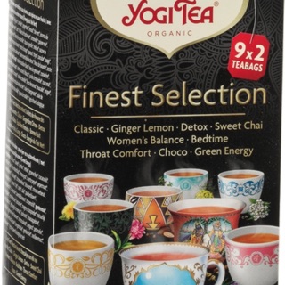 Trà thảo mộc hữu cơ yogi finest selection