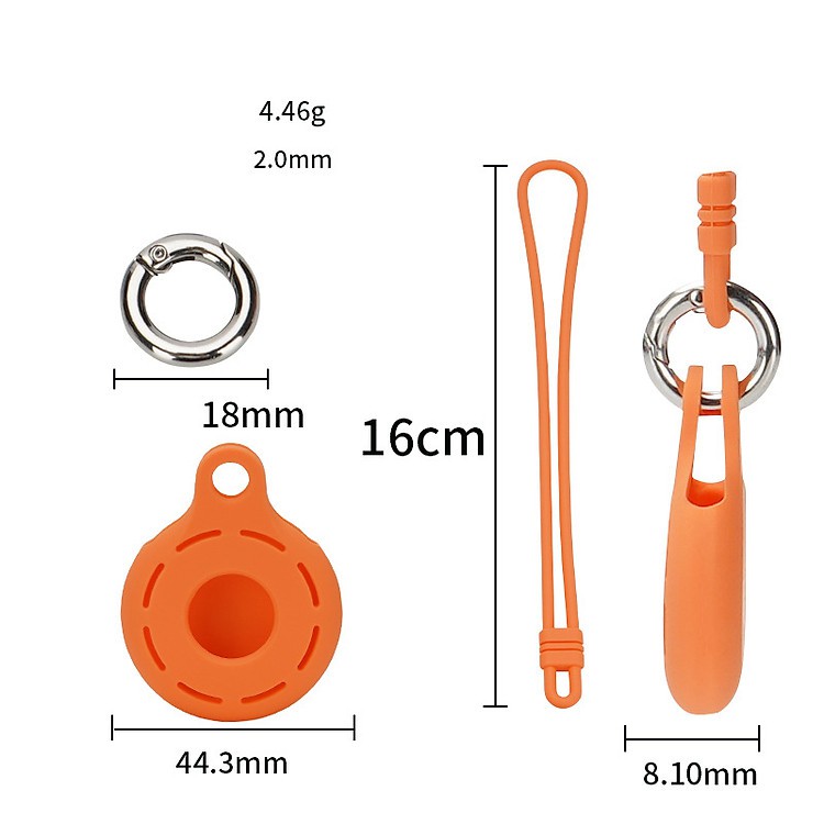 Bao Case Vỏ Bảo Vệ Dạ Quang Phát Sáng cho Apple AirTag.