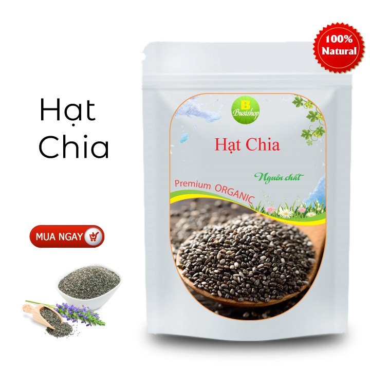 Hạt Chia Úc Nhập Khẩu 100g