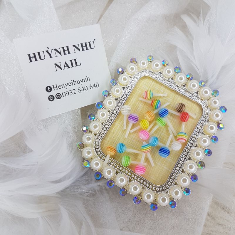 CHARM ĐÍNH MÓNG HÌNH KẸO M.ÚT SIÊU CUTE