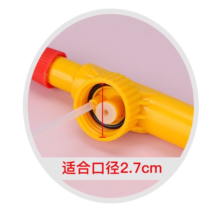 Bơm xịt tưới khí nén TVC-29, Bơm tưới lắp chai nhựa pet, Bơm phun sương bằng nhựa