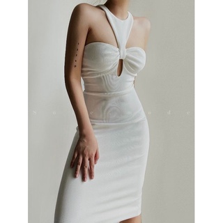 Manor Dress ( váy body vải thun gân Hàn )