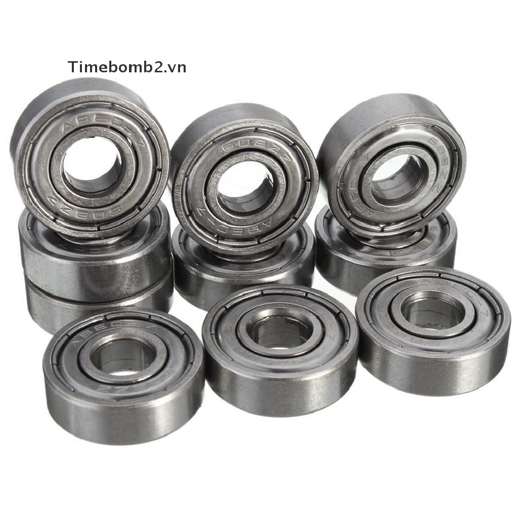 Bộ 2 Ván Trượt ABEC-5 608-Z Màu Bạc Chất Lượng Cao