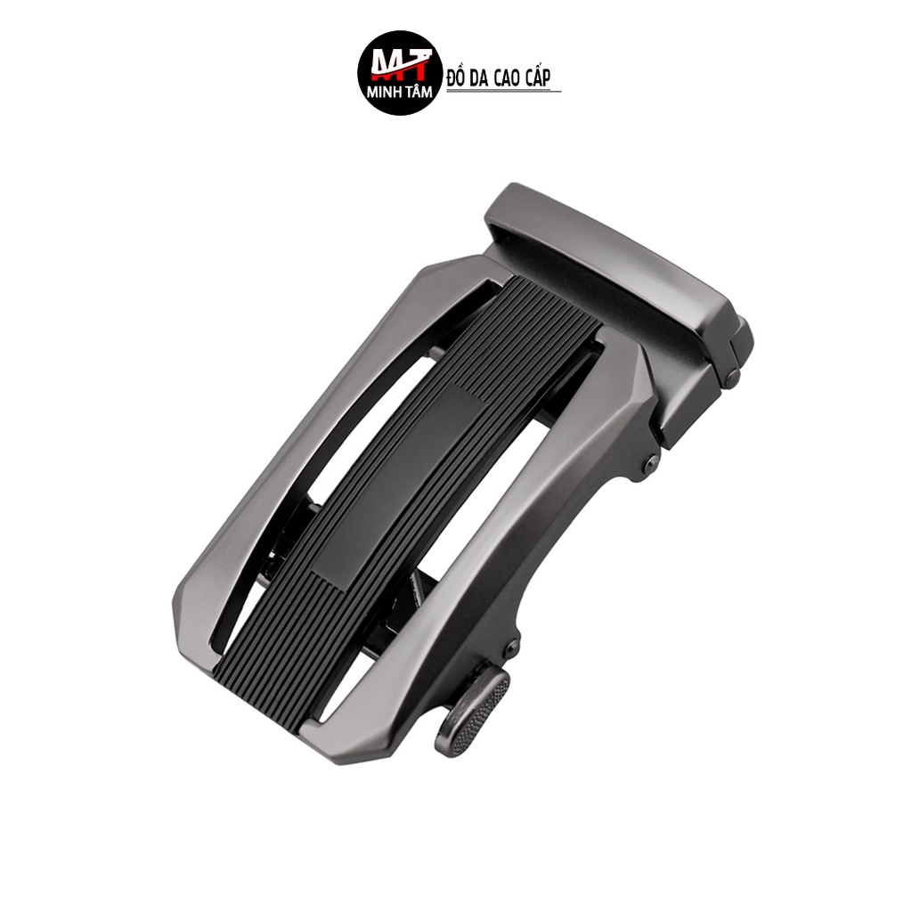Đầu khóa thắt lưng nam Minh Tâm MT7817K , bản rộng 3,6cm , kiểu khóa tự động khóa nhám mờ