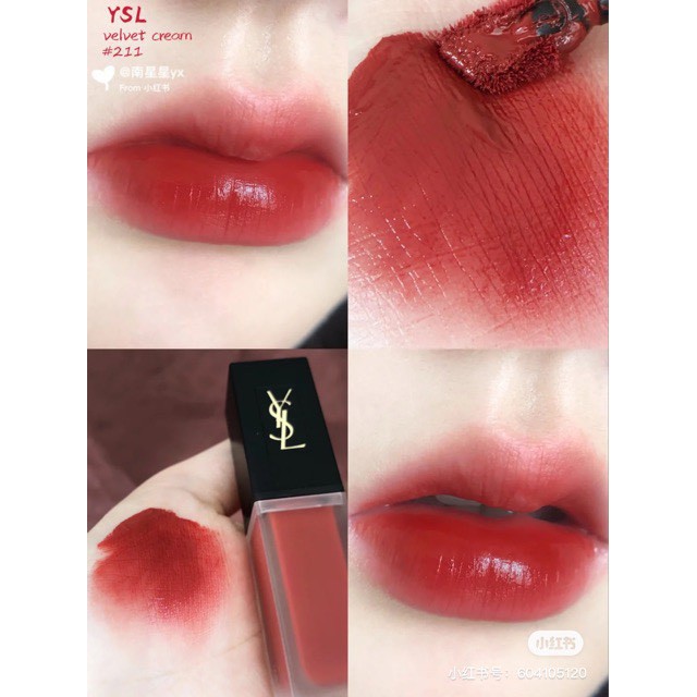 Son YSL Velvet Cream 2020, YSL Water Stain, Son Kem YSL Full Box | BigBuy360 - bigbuy360.vn