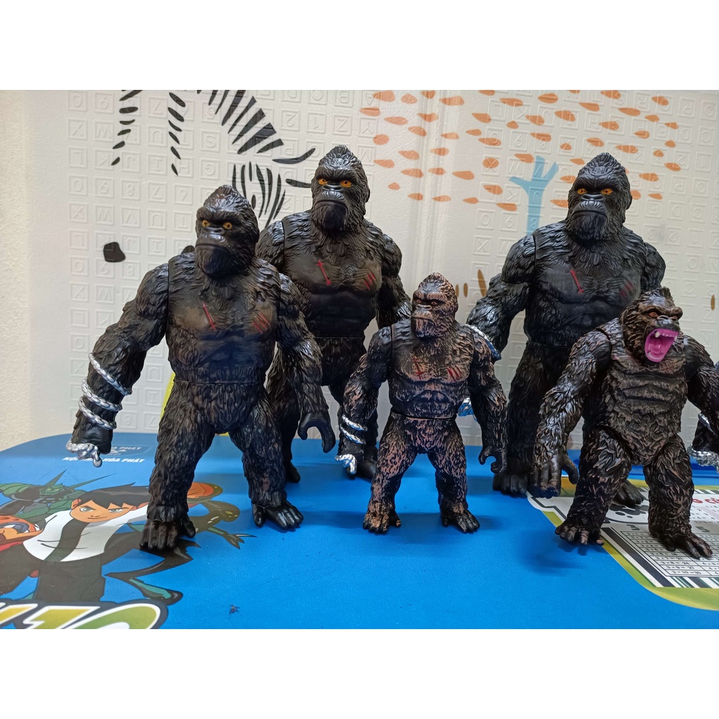 Đồ chơi mô hình nhân vật King Kong phim Đảo đầu lâu Godzilla vs Kong
