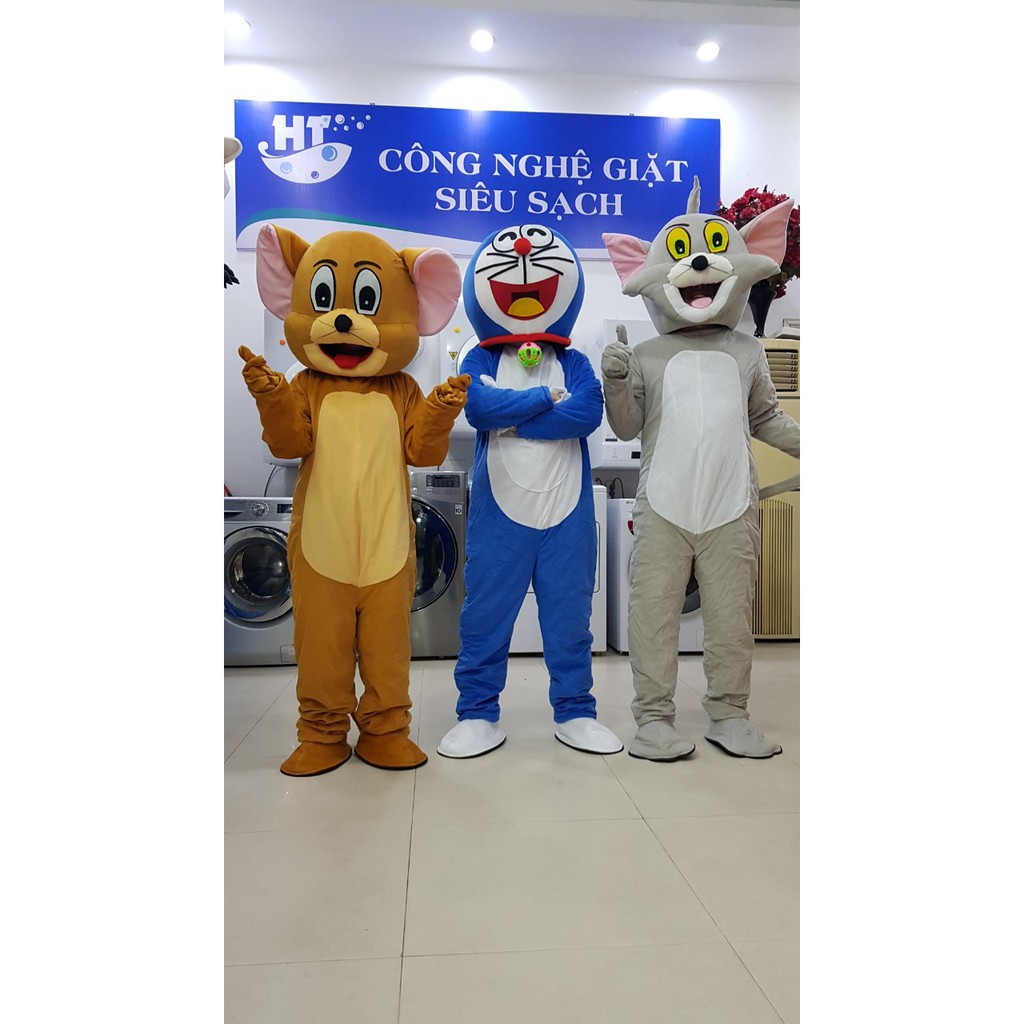 Quần áo hoá trang Mascot Doremon - sinh nhật, sự kiện
